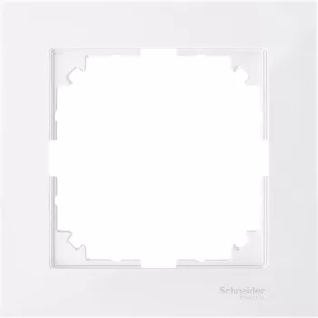 Schneider Electric Merten MTN4010-3619 M-Pure egyes keret, polárfehér