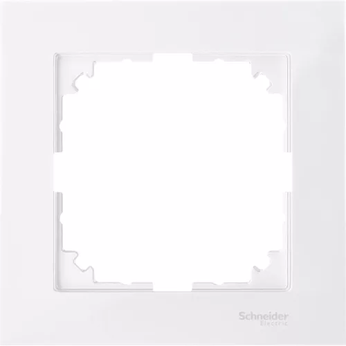 Schneider Electric Merten MTN4010-3619 M-Pure egyes keret, polárfehér