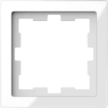   Schneider Merten MTN4010-6520 1-es kristályfehér üvegkeret (Schneider D-Life)