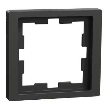   Schneider Merten MTN4010-6534 1-es antracit keret (Schneider D-Life)