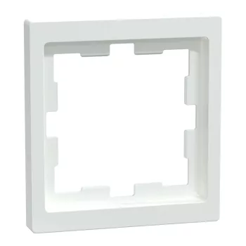   Schneider Electric Merten D-Life MTN4010-6535 egyes műanyag keret lótuszfehér - System-D