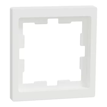  Schneider Electric Merten D-Life MTN4010-6537 egyes műanyag keret mattfehér - System-D