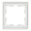 Schneider Electric Merten MTN4010-6537 D-Life egyes keret, mattfehér