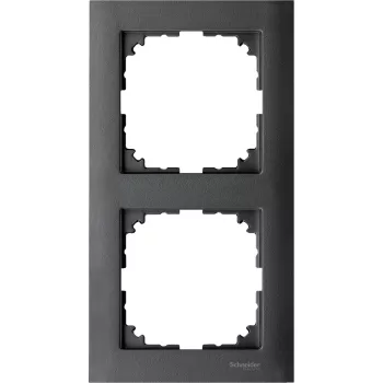 Schneider Electric Merten MTN4020-3614 M-Pure kettes keret, antracit