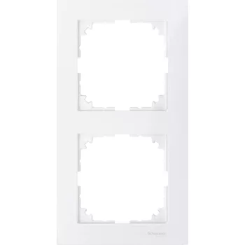 Schneider Electric Merten MTN4020-3619 M-Pure kettes keret, polárfehér