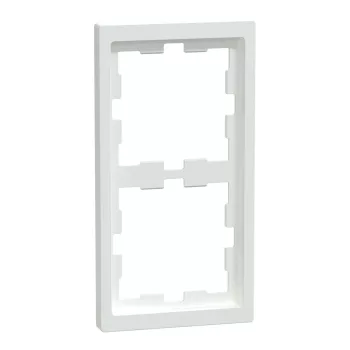 Schneider Electric Merten MTN4020-6535 D-Life kettes keret, lótuszfehér