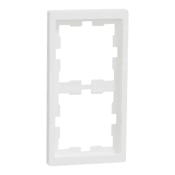 Schneider Electric Merten MTN4020-6537 D-Life kettes keret, mattfehér