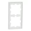 Schneider Electric Merten MTN4020-6537 D-Life kettes keret, mattfehér
