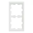 Schneider Electric Merten MTN4020-6537 D-Life kettes keret, mattfehér