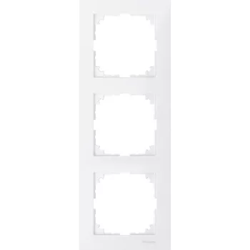 Schneider Electric Merten MTN4030-3619 M-Pure hármas keret, polárfehér