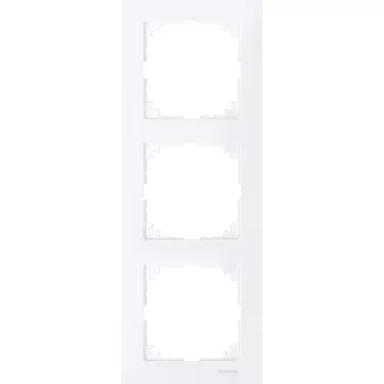   Schneider Electric Merten M-Pure MTN4030-3625 hármas keret aktívfehér függőleges és vízszintes elhelyezéssel - System-M