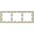 Schneider Electric Merten MTN4030-6533 D-Life hármas keret, szahara