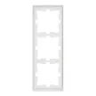 Schneider Electric Merten MTN4030-6537 D-Life hármas keret, mattfehér