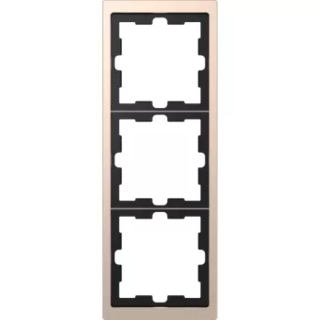   Schneider Merten MTN4030-6551 3-as pezsgő keret függőleges és vízszintes elhelyezéssel (Schneider D-Life)