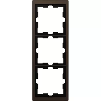   Schneider Merten MTN4030-6552 3-as mokka keret függőleges és vízszintes elhelyezéssel (Schneider D-Life)