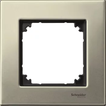 Schneider Electric Merten MTN403105 M-Plan egyes keret, titánium (fém)