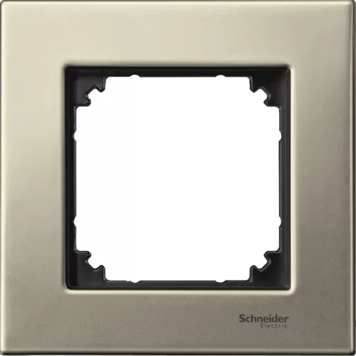 Schneider Electric Merten MTN403105 M-Plan egyes keret, titánium (fém)