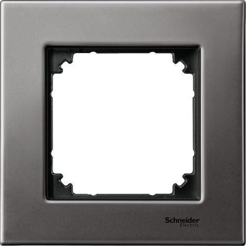 Schneider Merten MTN403114 1-es ródium fémkeret (Schneider M-Elegance)