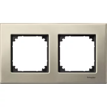 Schneider Electric Merten MTN403205 M-Plan kettes keret, titánium (fém)