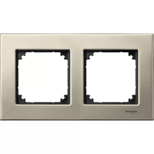 Schneider Electric Merten MTN403205 M-Plan kettes keret, titánium (fém)
