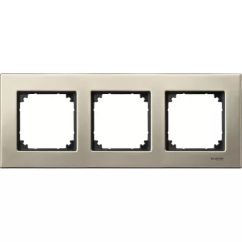 Schneider Electric Merten MTN403305 M-Plan hármas keret, titánium (fém)