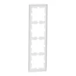 Schneider Electric Merten MTN4040-6537 D-Life négyes keret, mattfehér