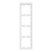 Schneider Electric Merten MTN4040-6537 D-Life négyes keret, mattfehér