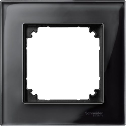 Schneider Merten MTN404103 1-es ónixfekete üvegkeret (Schneider M-Elegance)