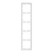Schneider Electric Merten MTN4050-6537 D-Life ötös keret, mattfehér