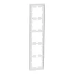 Schneider Electric Merten MTN4050-6537 D-Life ötös keret, mattfehér