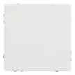 Schneider Electric Merten MTN4075-6037 vakfedél mattfehér, keret nélkül - System-D (D-Life / D-Antik)
