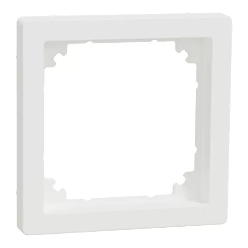 Schneider Electric Merten MTN4080-6037 System M / System D adapter mattfehér, keret nélkül - System-D (D-Life / D-Antik)