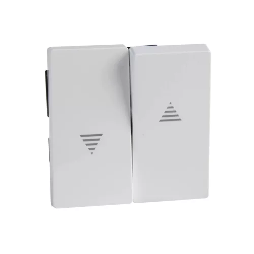 Schneider Electric Merten MTN432425 Dupla billentyű, redőnyvezérléshez, System-M, aktívfehér