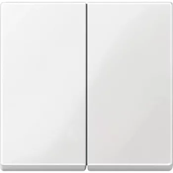 Schneider Electric Merten MTN432519 Dupla billentyű, System-M, polárfehér