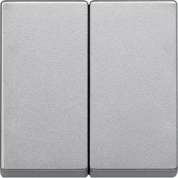   Schneider MTN433560 2-es billentyű alumínium ( Merten M-Smart, M-Plan, M-Elegance)