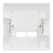 Schneider Electric Merten MTN4367-6037 burkolat USB töltő betétekhez mattfehér - System-D (D-Life / D-Antik)