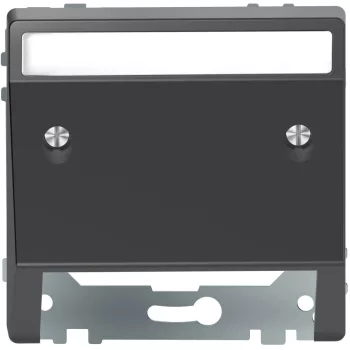   Schneider MTN4540-6034 antracit burkolat kommunikációs betétekhez (Merten D-Life)