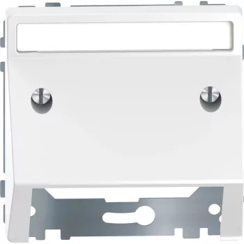   Schneider MTN4540-6035 lótuszfehér burkolat kommunikációs betétekhez (Merten D-Life)