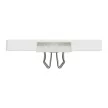 Schneider Electric Merten MTN4564-6037 Fedlap, 2xRJ45 moduláris betétekhez, feliratozható, System-D, mattfehér
