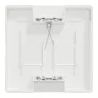 Schneider Electric Merten MTN4564-6037 Fedlap, 2xRJ45 moduláris betétekhez, feliratozható, System-D, mattfehér