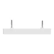 Schneider Electric Merten MTN4572-6037 Fedlap, 2xRJ45 aljzathoz, System-D, mattfehér