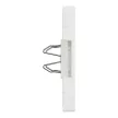 Schneider Electric Merten MTN4574-6037 Fedlap, 2xRJ45 aljzathoz, feliratozható, System-D, mattfehér