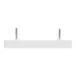 Schneider Electric Merten MTN4574-6037 Fedlap, 2xRJ45 aljzathoz, feliratozható, System-D, mattfehér