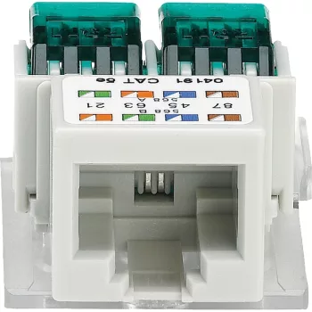 Schneider Merten MTN465580 RDM, 1xRJ45 UTP Cat 5e betét