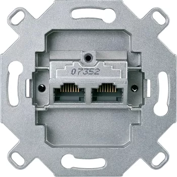 Schneider MTN465706 MERTEN 2xRJ45 Cat6A STP aljzat