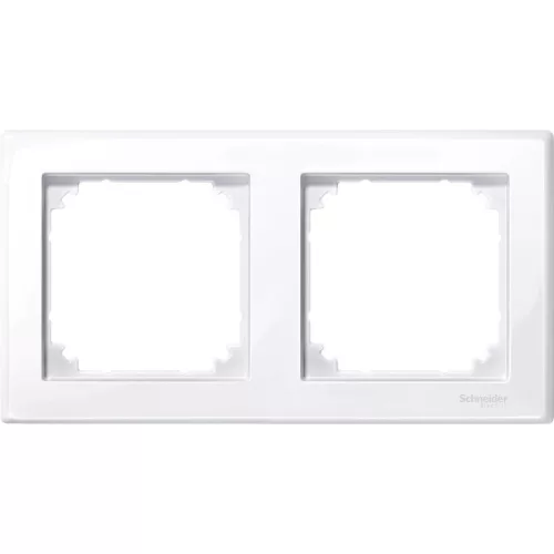 Schneider Electric Merten MTN478225 M-Smart kettes keret, aktívfehér