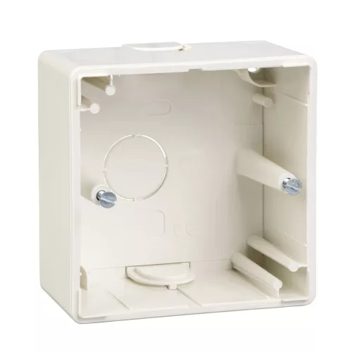 Schneider Electric Merten MTN512119 Egyes kiemelődoboz, M-Smart, polárfehér