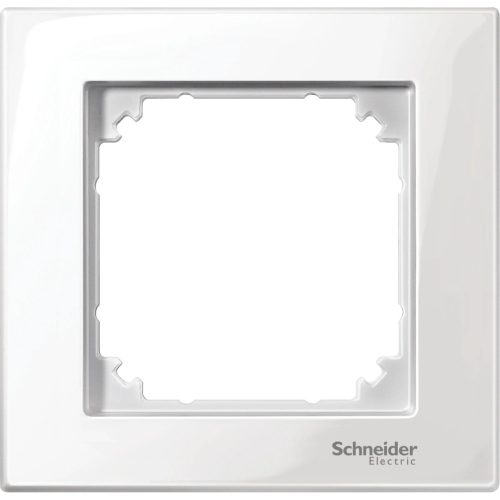 Schneider Merten MTN515119 1-es polárfehér keret (Schneider M-Plan)