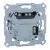 Schneider Electric Merten MTN5161-0000 mozgásérzékelő betét relével 0-1000 VA, 10A 250V, süllyesztett, burkolat és keret nélkül