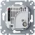 Schneider Electric Merten MTN536302 Szobatermosztát betét kapcsolóval 10(4) A 250V AC
